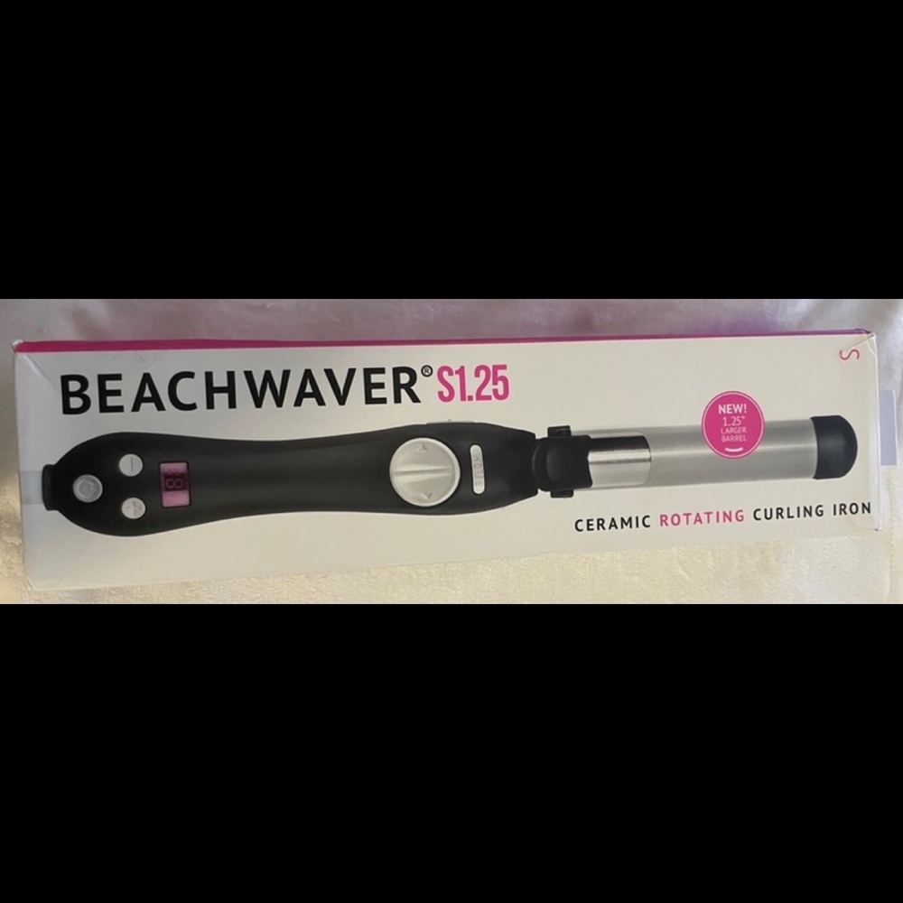 Ceramic rotating curling iron